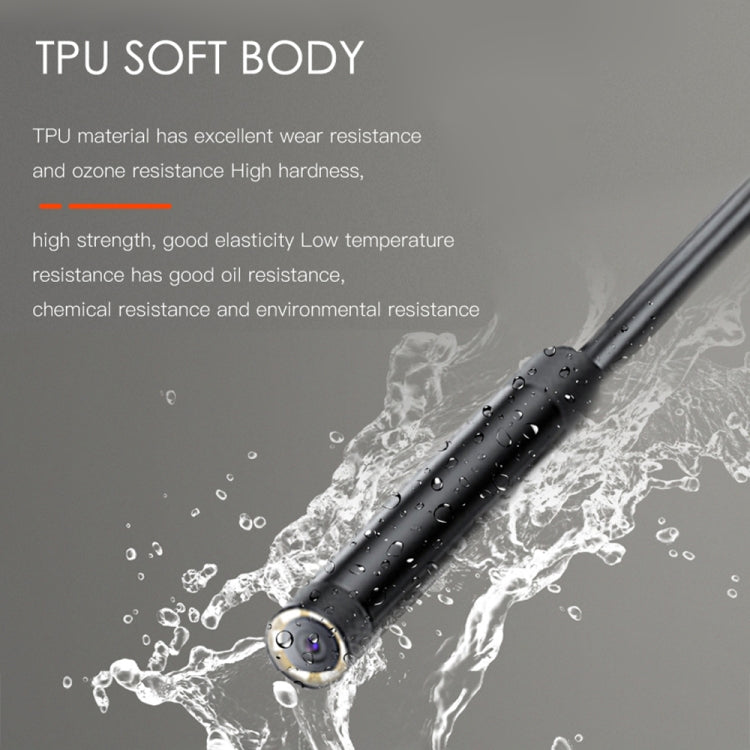T21 4.5 inch IPS Color Screen 7.9mm Triple Camera Split Hard Cable Industrial Endoscope, 1m, 2m, 3.5m, 5m, 10m