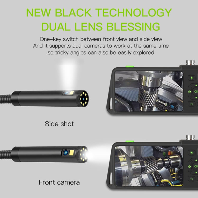 T22 4.5 inch IPS Color Screen 3.9mm Single Camera Hard Cable Industrial Endoscope, 1m, 2m, 3.5m, 5m