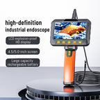 T27 5 inch IPS Color Screen 3.9mm Single Camera Handheld Hard Cable HD Industrial Endoscope, 1m, 2m, 3.5m, 5m