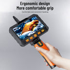 T27 5 inch IPS Color Screen 3.9mm Single Camera Handheld Hard Cable HD Industrial Endoscope, 1m, 2m, 3.5m, 5m