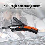 T27 5 inch IPS Color Screen 7.9mm Triple Camera Handheld Hard Cable HD Industrial Endoscope, 1m, 2m, 3.5m, 5m