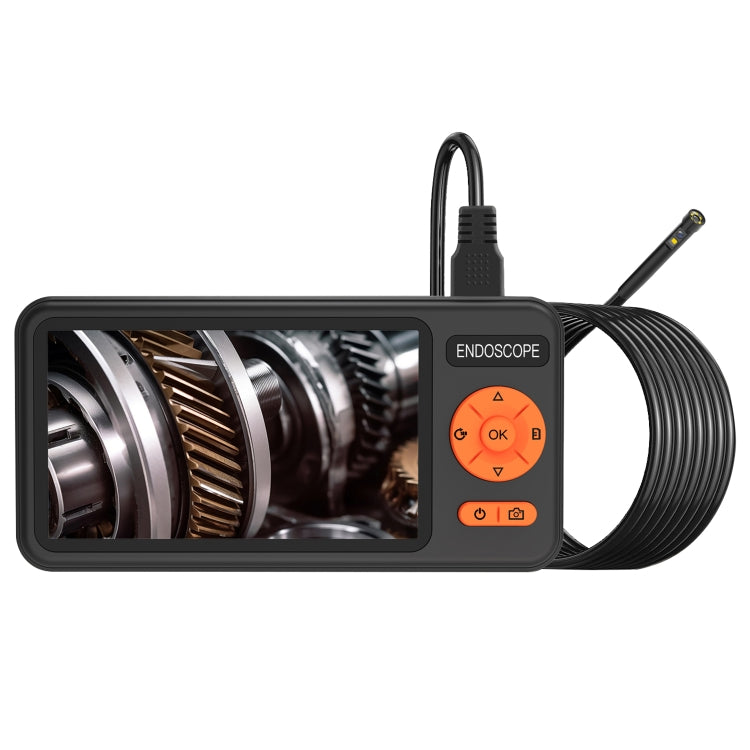 T29 5 inch IPS Screen 7.9mm Triple Lens IP67 Waterproof Industrial Endoscope With Bracket, 1m, 2m, 3.5m, 5m, 10m