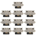 10pcs Charging Port Connector, For Alcatel 3T 10 2020 8094, For Alcatel 1T 10 2020 8092
