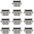 10pcs Charging Port Connector, For TCL Tab 10s 9081 9080