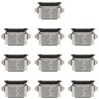 10pcs Charging Port Connector, For TCL Tab 10s 9081 9080