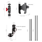 Bicycle Handlebar Holder, Pea Clip Phone Clamp Set, Pea Clip Phone Clamp 40cm Rod Set, Pea Clip Phone Clamp 50cm Rod Set, Pea Clip Adapter 40cm Rod Set, Pea Clip Adapter 50cm Rod Set, Pea Clip Adapter Set, Stem Bracket 40cm Rod Set                     ...