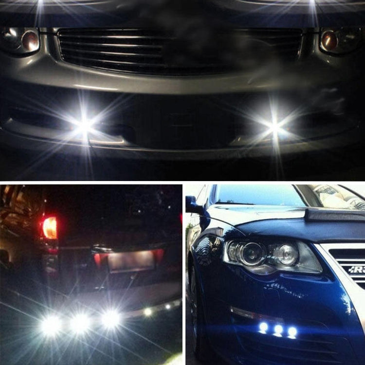 10pcs 23mm 1.5W DC12V Motorcycle Eagle Eye Light Double Lens Strobe Light, DC12V (White Light), DC12V (Red Light), DC12V (Yellow Light)