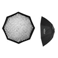 Godox Octagon Honeycomb Grid Softbox with Bowens Mount, 95cm, 120cm, 140cm