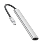 5 in 1 USB-C / Type-C Interface Multi-function HUB Adapter, 5 in 1 (Silver), 5 in 1 (Grey)