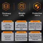 CENAVA A868T IP68 Rugged Tablet PC, 8.68 inch Android 13 MT8788 Octa Core, 4G Network, 8GB+128GB, 6GB+256GB