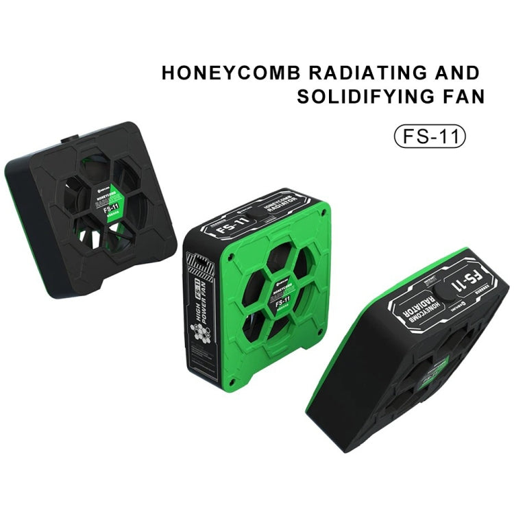 Mijing FS-11 Cooling + UV Curing + Smoke Extraction Honeycomb Radiating Fan