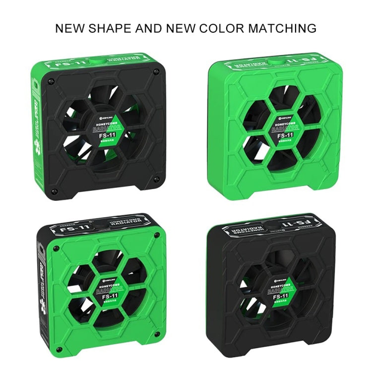 Mijing FS-11 Cooling + UV Curing + Smoke Extraction Honeycomb Radiating Fan