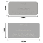 WYLIE LCD Display Screen Glue Removal Protection Board, For iPhone 15 Plus / 15 Pro Max, For iPhone 15 / 15 Pro