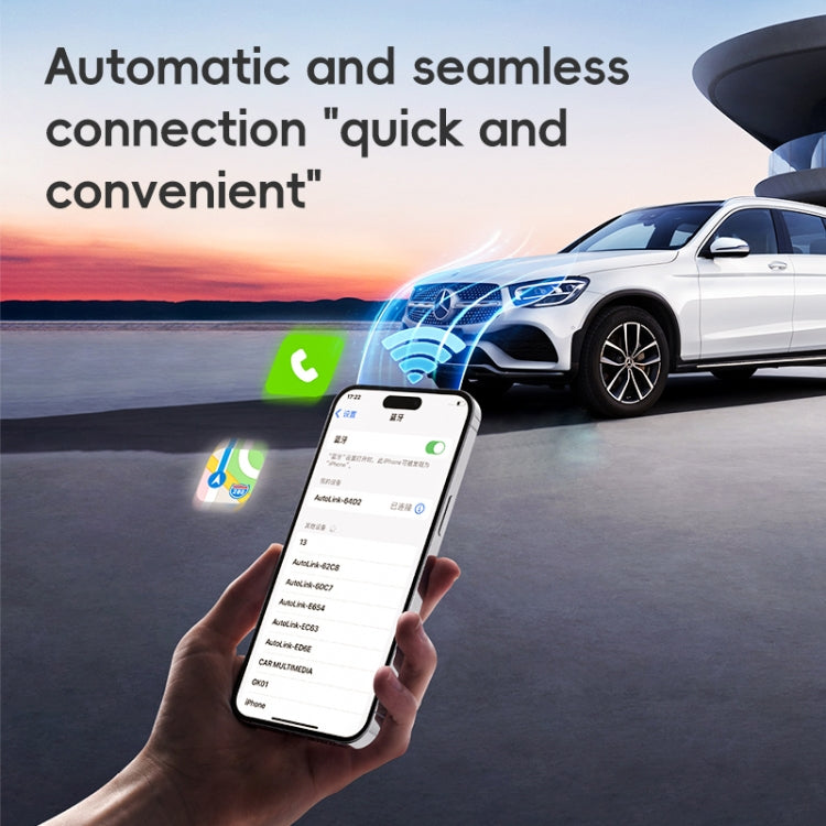 For Android Car Carplay Box Wired to Wireless Auto Conversion Adapter, For Android