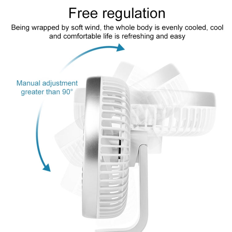 N702 Smart Digital Display Desktop Oscillating Fan