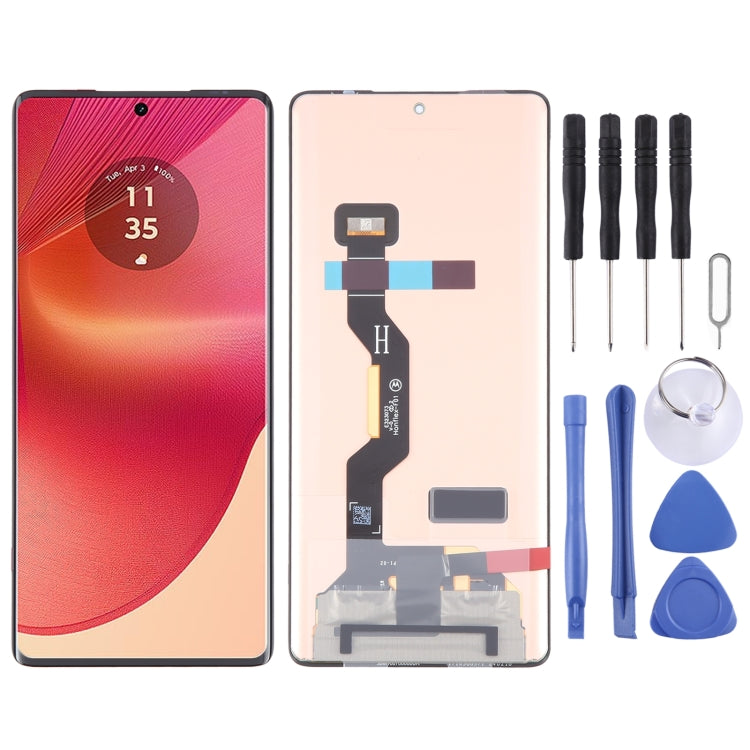 Original P-OLED LCD Screen with Digitizer Full Assembly, For Motorola S50 Neo, For Motorola Moto G85, For Motorola Moto X50 Ultra, For Motorola Edge 50 Ultra, For Motorola Edge 50 Pro, For Motorola Edge 50 Fusion