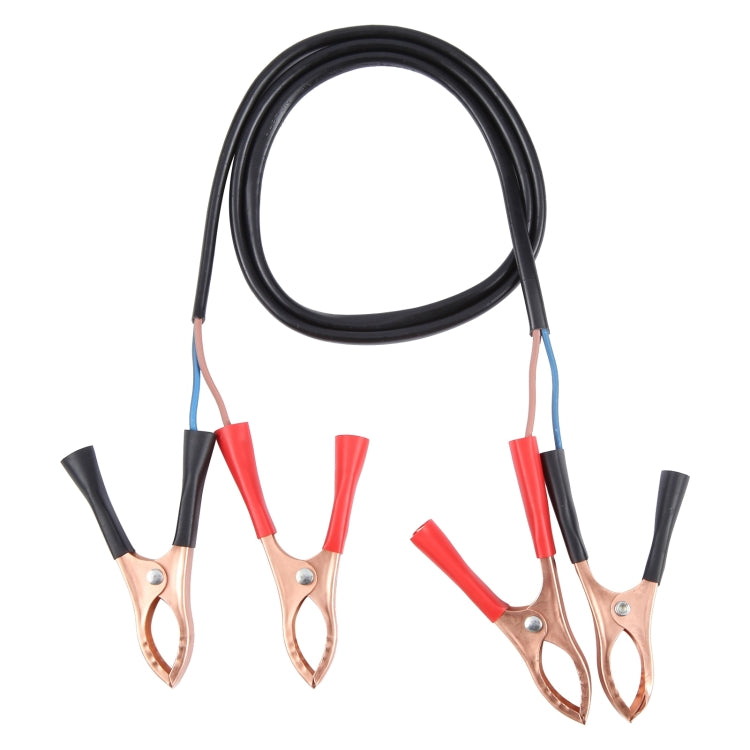 Car Dual Crocodile Clip Charging Connection Cable, 1.3m, 2.8m