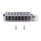 8 Way Fuse Block with 20pcs Terminals, 8 Way with 20pcs Terminals