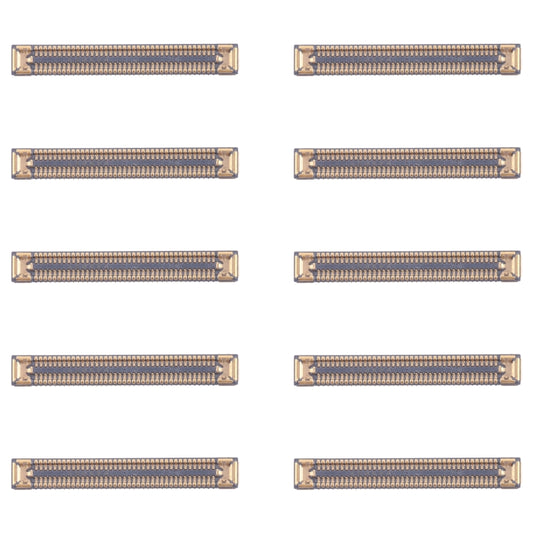 10pcs Motherboard LCD Display FPC Connector, For Samsung Galaxy A25 SM-A256B, For Samsung Galaxy A15 5G SM-A156B, For Samsung Galaxy S24 Ultra SM-S928B, For Samsung Galaxy S24+ SM-S926B, For Samsung Galaxy S24 SM-S921B, For Samsung Galaxy A15 S-A155F