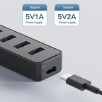 5 in 1 USB Multi-function Docking Station, USB, Type-C