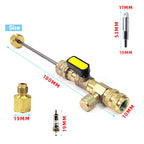19pcs / Set Air Conditioning Valve Core Remover with Wrench, 19pcs / Set