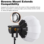 Godox Folding Lantern Softbox Bowens Mount Softbox, CS-50D, CS-65D, CS-85D