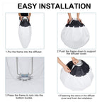 Godox Folding Lantern Softbox Bowens Mount Softbox, CS-50D, CS-65D, CS-85D