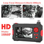P30 8mm 1080P IP68 Waterproof 4.3 inch Screen Dual Camera Digital Endoscope, 2m Hard Cable, 5m Hard Cable, 10m Hard Cable