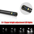 P30 8mm 1080P IP68 Waterproof 4.3 inch Screen Dual Camera Digital Endoscope, 1m Snake Tube, 3m Snake Tube, 5m Snake Tube