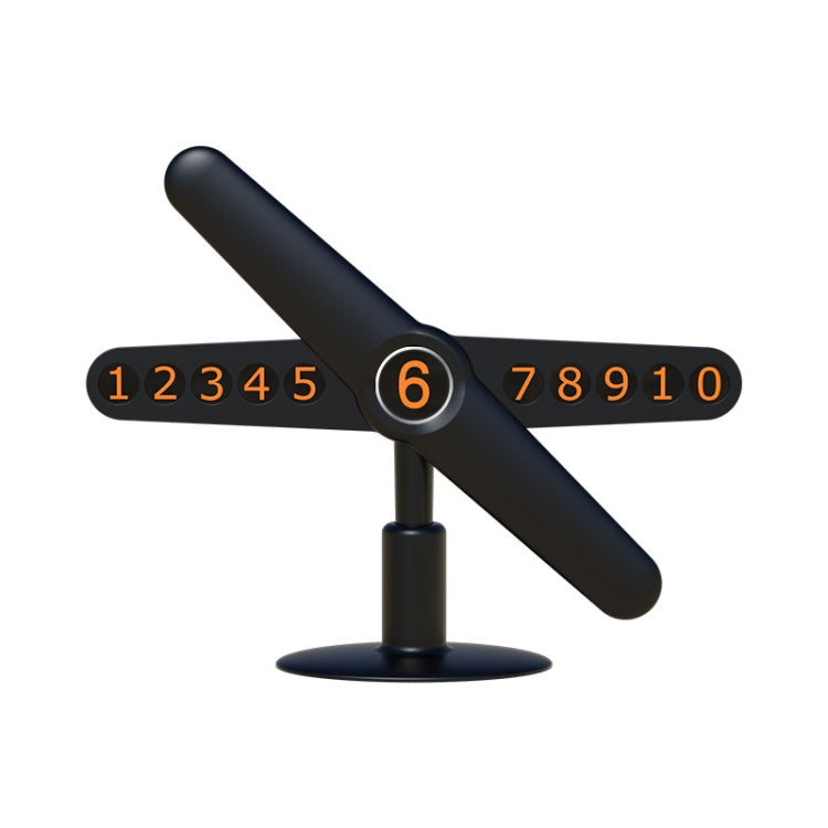 3R-2167 Creative Windmill Rotating Hidden Temporary Car Parking Card, 3R-2167