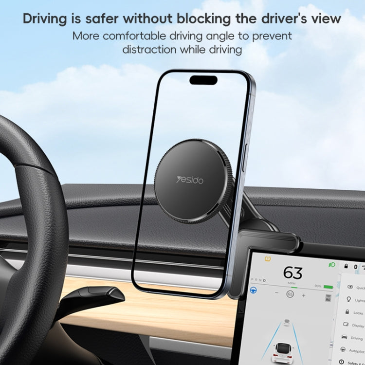 Yesido C213 Car Floating Screen Clip-on MagSafe Magnetic Phone Holder, C213