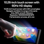 Yesido KM19 10.26 inch Center Console CarPlay Portable Car Video Navigation with Driving Recorder, KM19