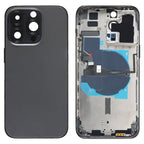 For iPhone 14 Pro Max Battery Back Cover with Power + Volume Flex Cable + Wireless Charging Module, China Version, CE EU Version, US Version