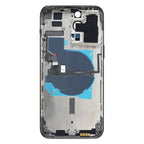 For iPhone 14 Pro Max Battery Back Cover with Power + Volume Flex Cable + Wireless Charging Module, China Version, CE EU Version, US Version