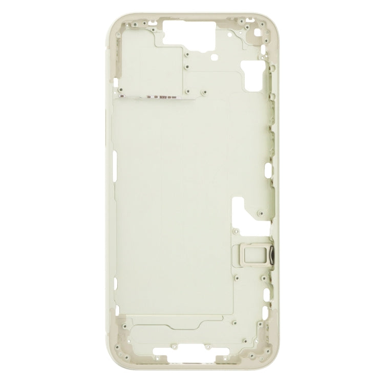 For iPhone 15 Plus Middle Frame Bezel Plate with Side Keys + Card Tray, China Version, US Version, CE EU Version