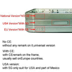 For iPhone 15 Plus Middle Frame Bezel Plate with Side Keys + Card Tray, China Version, US Version, CE EU Version