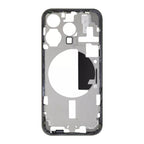 For iPhone 15 Pro Middle Frame Bezel Plate with Side Keys + Card Tray, China Version, US Version, CE EU Version