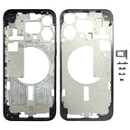 For iPhone 15 Pro Max Middle Frame Bezel Plate with Side Keys + Card Tray, China Version, US Version, CE EU Version