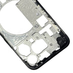 For iPhone 15 Pro Max Middle Frame Bezel Plate with Side Keys + Card Tray, China Version, US Version, CE EU Version