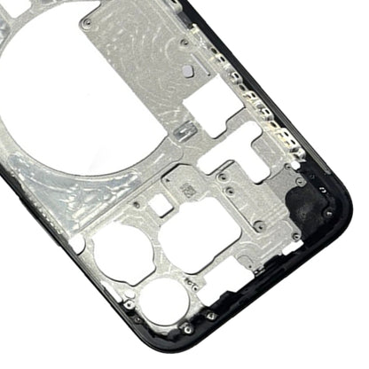 For iPhone 15 Pro Max Middle Frame Bezel Plate with Side Keys + Card Tray, China Version