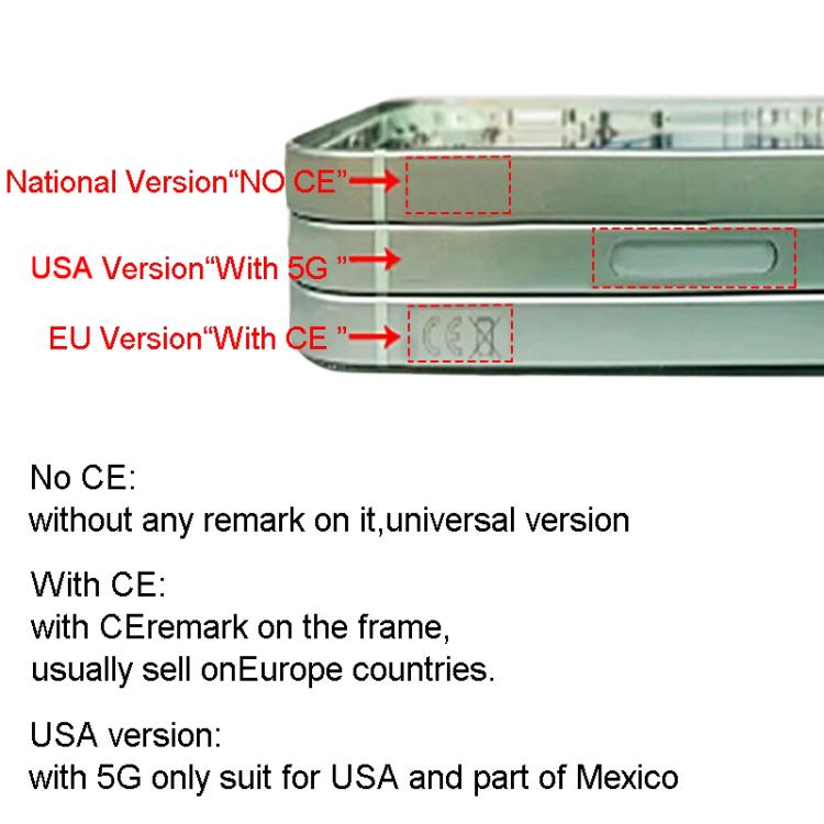 For iPhone 15 Pro Max Middle Frame Bezel Plate with Side Keys + Card Tray, China Version