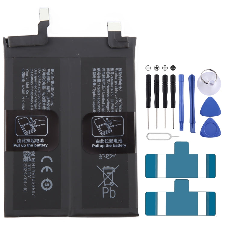 Li-Polymer Battery Replacement, For vivo X100 BA06 5000mAh, For vivo X90s B-X5 4810mAh, For vivo iQOO Neo7 Racing B-Y5 5000mAh, For vivo iQOO Neo7 SE B-W7 5000mAh, For vivo X90 Pro B-X1 4870mAh, For vivo X90 B-X5 4810mAh, For vivo iQOO 11 B-X3 5000mAh ...