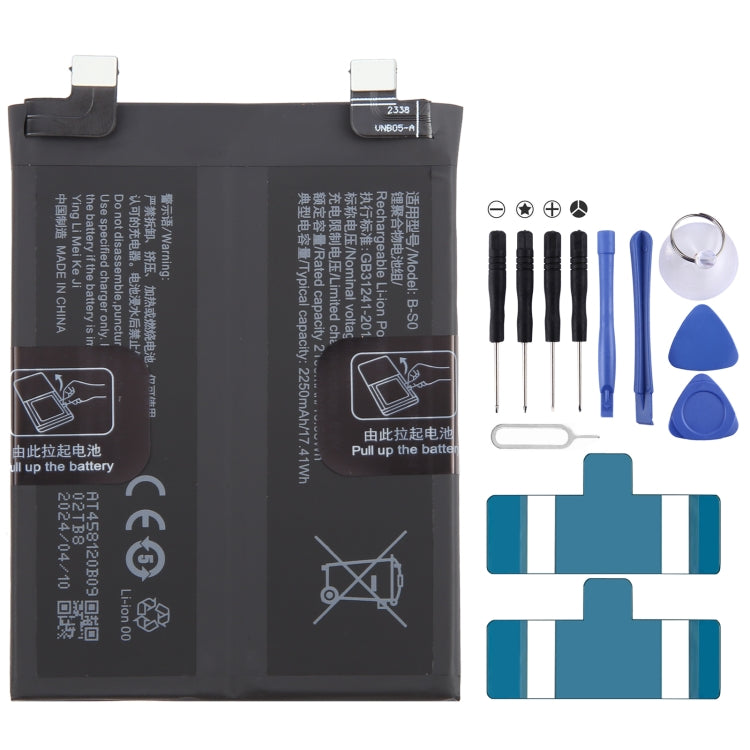 Li-Polymer Battery Replacement, For vivo X100 BA06 5000mAh, For vivo X90s B-X5 4810mAh, For vivo iQOO Neo7 Racing B-Y5 5000mAh, For vivo iQOO Neo7 SE B-W7 5000mAh, For vivo X90 Pro B-X1 4870mAh, For vivo X90 B-X5 4810mAh, For vivo iQOO 11 B-X3 5000mAh ...