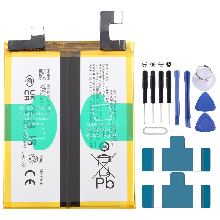 Li-Polymer Battery Replacement, For vivo X100 BA06 5000mAh, For vivo X90s B-X5 4810mAh, For vivo iQOO Neo7 Racing B-Y5 5000mAh, For vivo iQOO Neo7 SE B-W7 5000mAh, For vivo X90 Pro B-X1 4870mAh, For vivo X90 B-X5 4810mAh, For vivo iQOO 11 B-X3 5000mAh ...