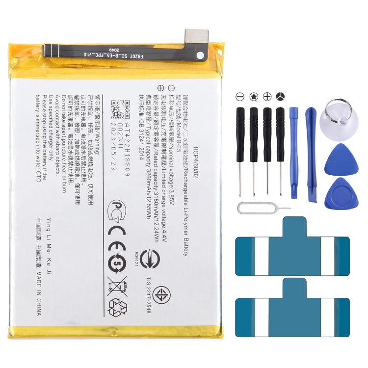 Li-Polymer Battery Replacement, For vivo X100 BA06 5000mAh, For vivo X90s B-X5 4810mAh, For vivo iQOO Neo7 Racing B-Y5 5000mAh, For vivo iQOO Neo7 SE B-W7 5000mAh, For vivo X90 Pro B-X1 4870mAh, For vivo X90 B-X5 4810mAh, For vivo iQOO 11 B-X3 5000mAh ...