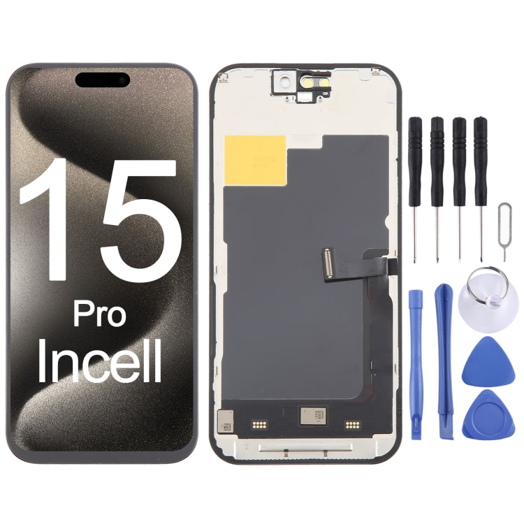 YK OLED LCD Screen, Remove IC Need Professional Repair, For iPhone 15 Pro(Incell), For iPhone 14 Pro(Incell)