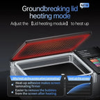 QianLi iWhole TH800 One-Button Intelligent Touch Screen Airbag Style LCD Screen Laminating Machine, EU Plug, US Plug