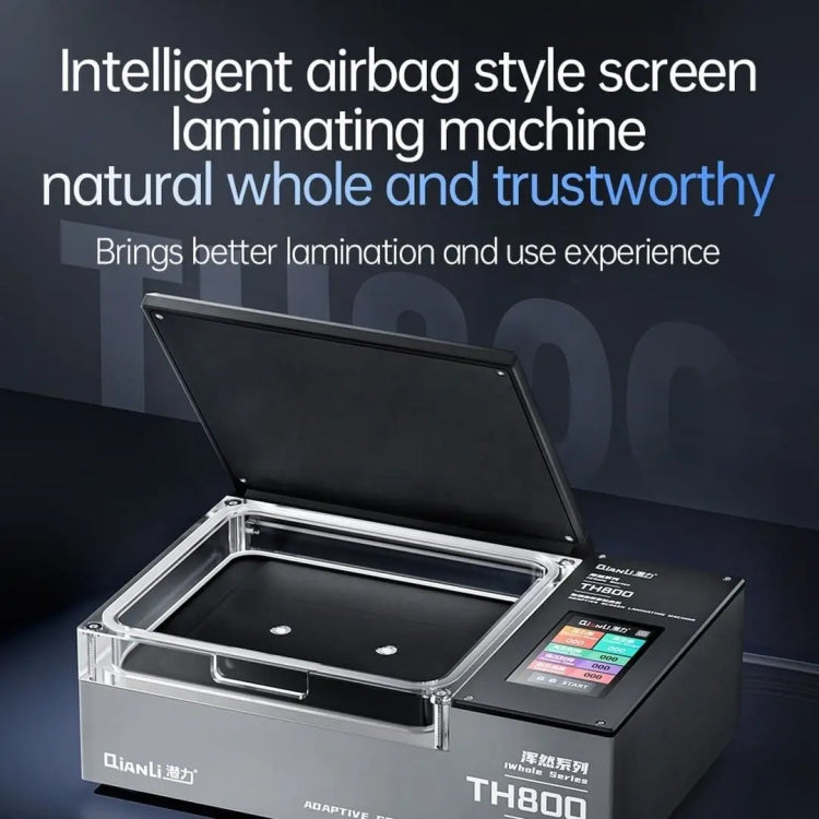 QianLi iWhole TH800 One-Button Intelligent Touch Screen Airbag Style LCD Screen Laminating Machine, EU Plug, US Plug