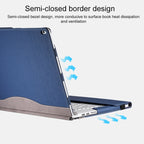 PU Leather Laptop Protective Case with Screen Stand, For Microsoft Surface Book 3 / 2 / 1 13.5 inch, For Microsoft Surface Book 3 / 2 15 inch, For Microsoft Surface Book 2 13.5 inch, For Microsoft Surface Book 2 15 inch                                 ...