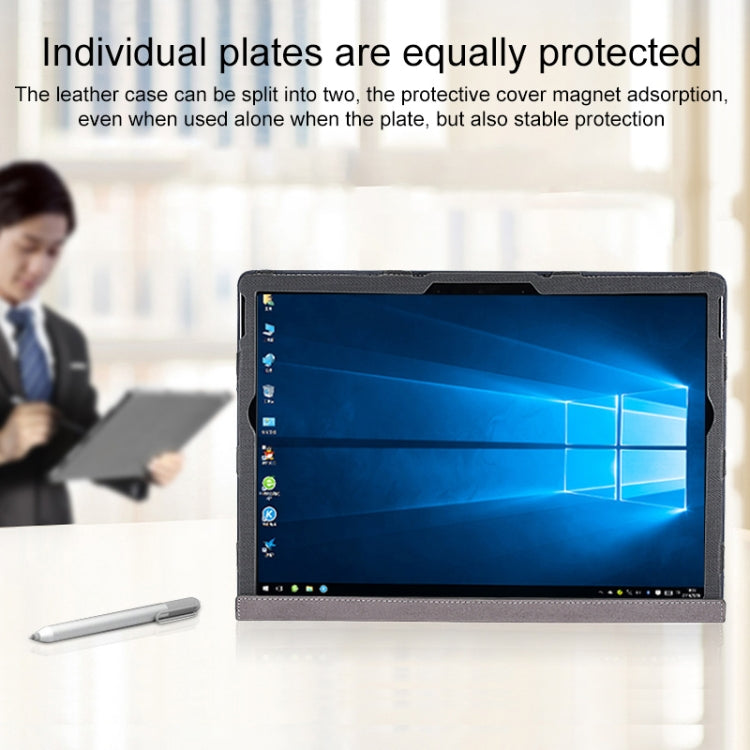 PU Leather Laptop Protective Case with Screen Stand, For Microsoft Surface Book 3 / 2 / 1 13.5 inch, For Microsoft Surface Book 3 / 2 15 inch, For Microsoft Surface Book 2 13.5 inch, For Microsoft Surface Book 2 15 inch                                 ...